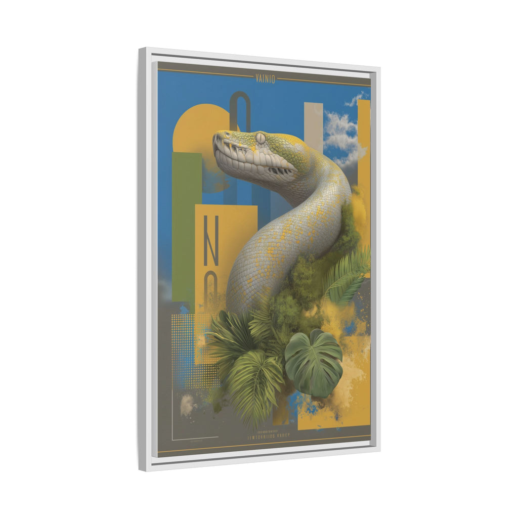 Serpent's Geometry: Tropical Realism, Digital Wildlife Composition   |    Custom Orders Available