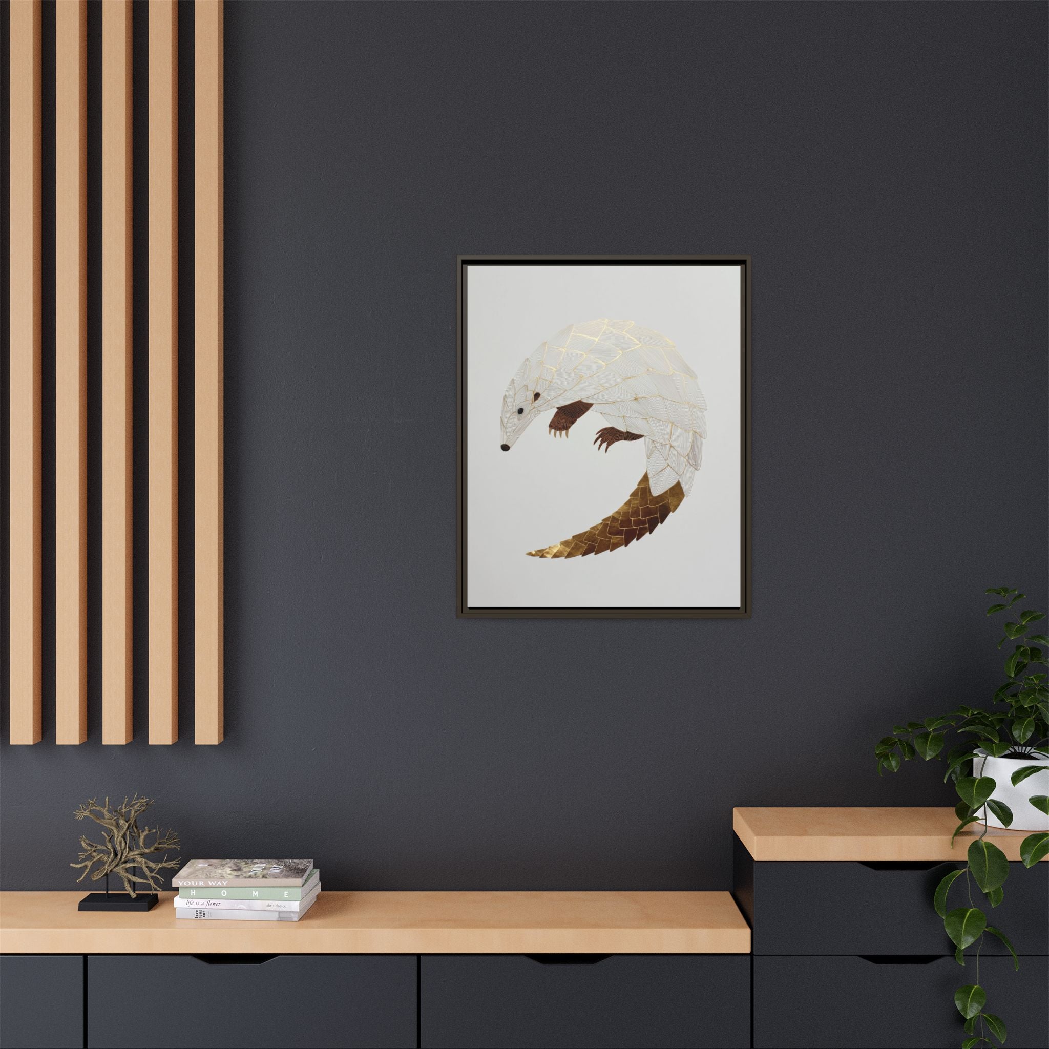 Geometric Hedgehog: Architectural Animal Portrait, Layered Geometric Illustration   |  Personalized & Custom Orders Available