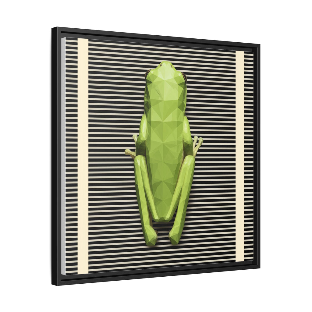 Geometric Amphibian: Low-Poly Frog Design, Digital Art Minimalism   |  Personalized & Custom Orders Available