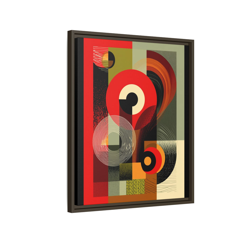 Chromatic Geometrics: Abstract Constructivist Composition, Modernist Color Blocking, Layered Circular Forms   |   Custom Orders Accepted