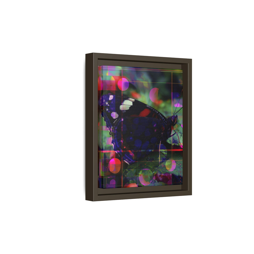 Geometric Butterfly Framed Print: Digital Glitch Butterfly Art, Geometric Nature Photography   |  Personalized & Custom Orders Available