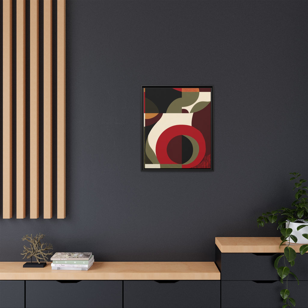 Geometric Intersections: Mid-Century Modern Design, Abstract Architectural Composition, Rhythmic Curved Forms   |   Custom Orders Accepted