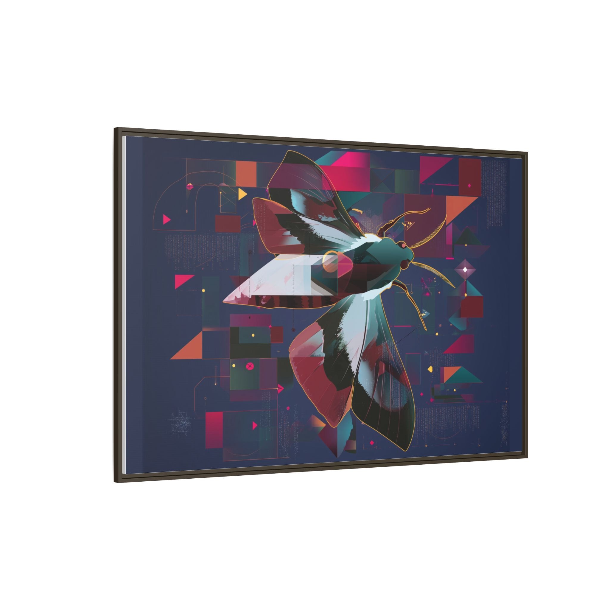 Digital Metamorphosis: Geometric Butterfly, Technological Nature   |    Custom Orders Available