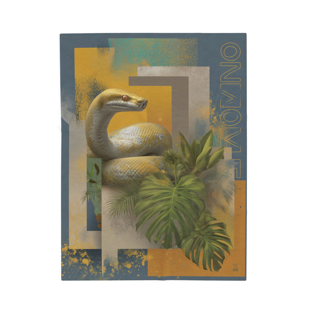 Serpent's Geometry: Digital Wildlife Fusion, Hyper-Realistic Tropical Composition   |    Custom Orders Available