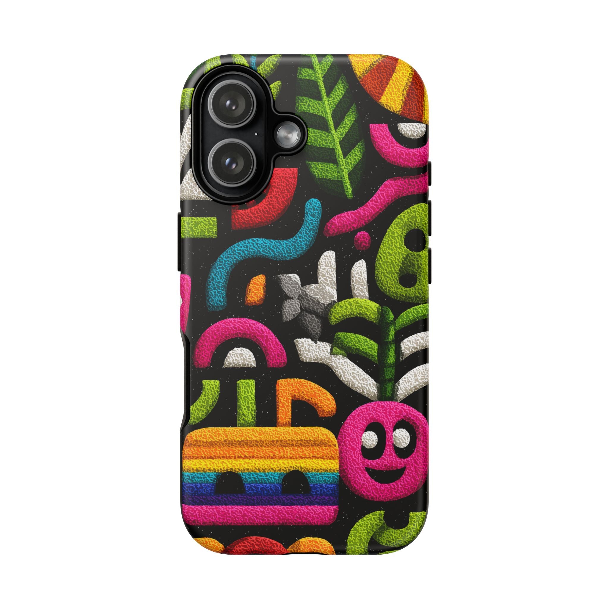 Vibrant Phone Case - Tough Cases | Funky, Colorful, Unique Design for Personalization, Gift, Accessory, Protection, Trendy Style