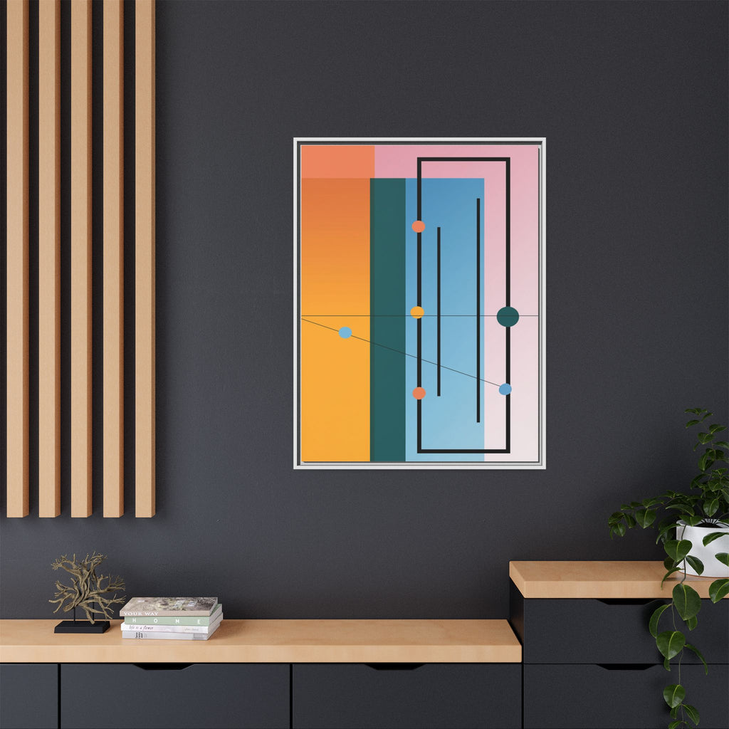 Geometric Harmony: Constructivist Color Planes, Modernist Composition, Abstract Spatial Rhythm   |   Custom Orders Accepted