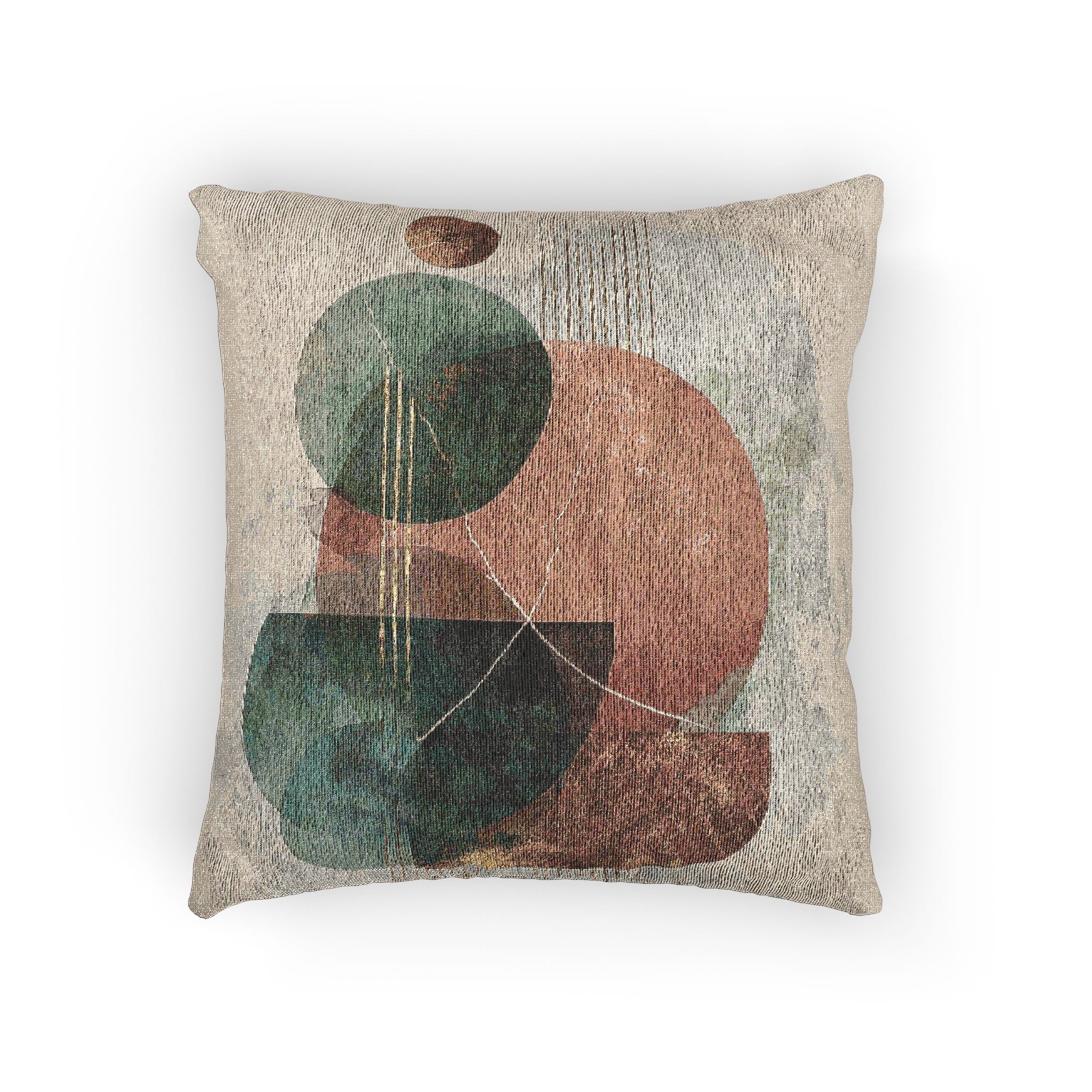 Ephemeral Geometries: Abstract Circular Composition, Modern Metallic Watercolor Art   |    Custom Orders Available