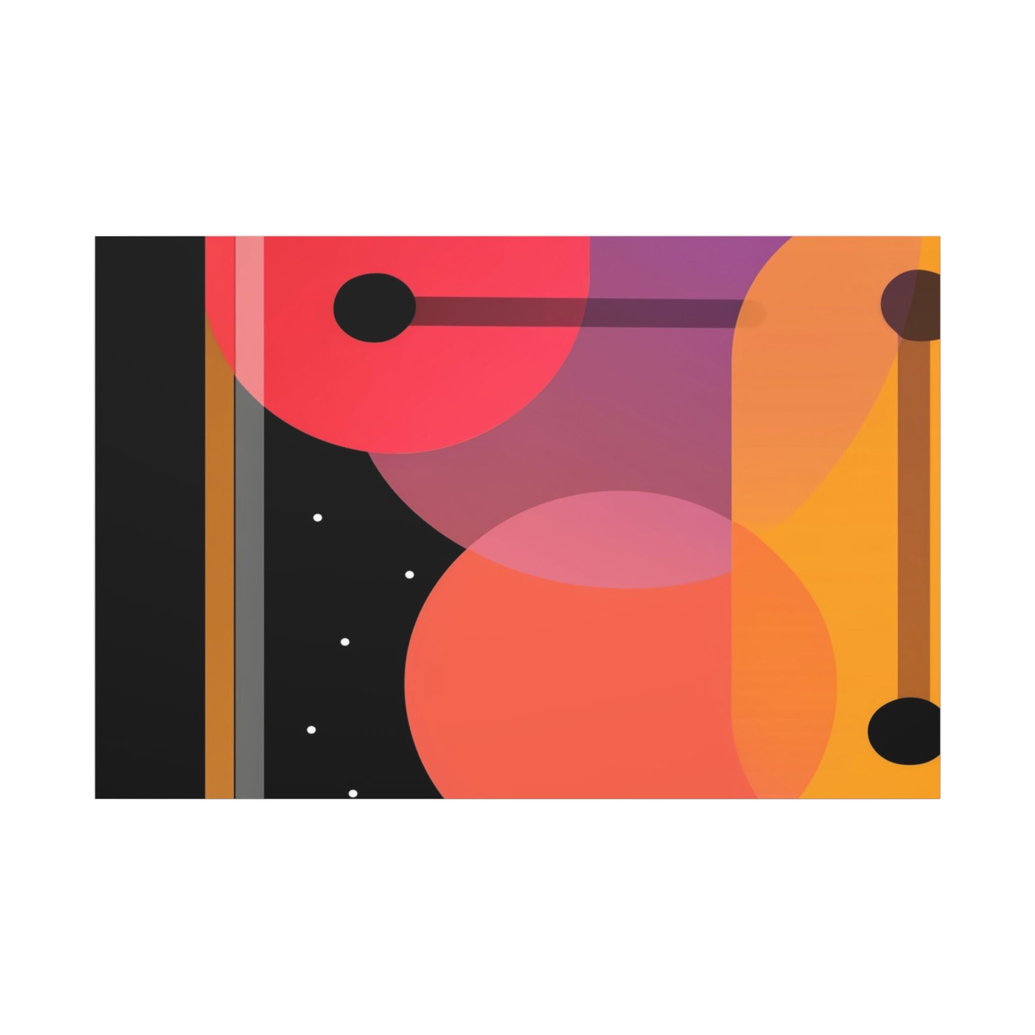 Cosmic Geometry: Abstract Shapes in Vibrant Colors, Digital Minimalist Design, Constructivist Inspiration   |   Custom Orders Accepted