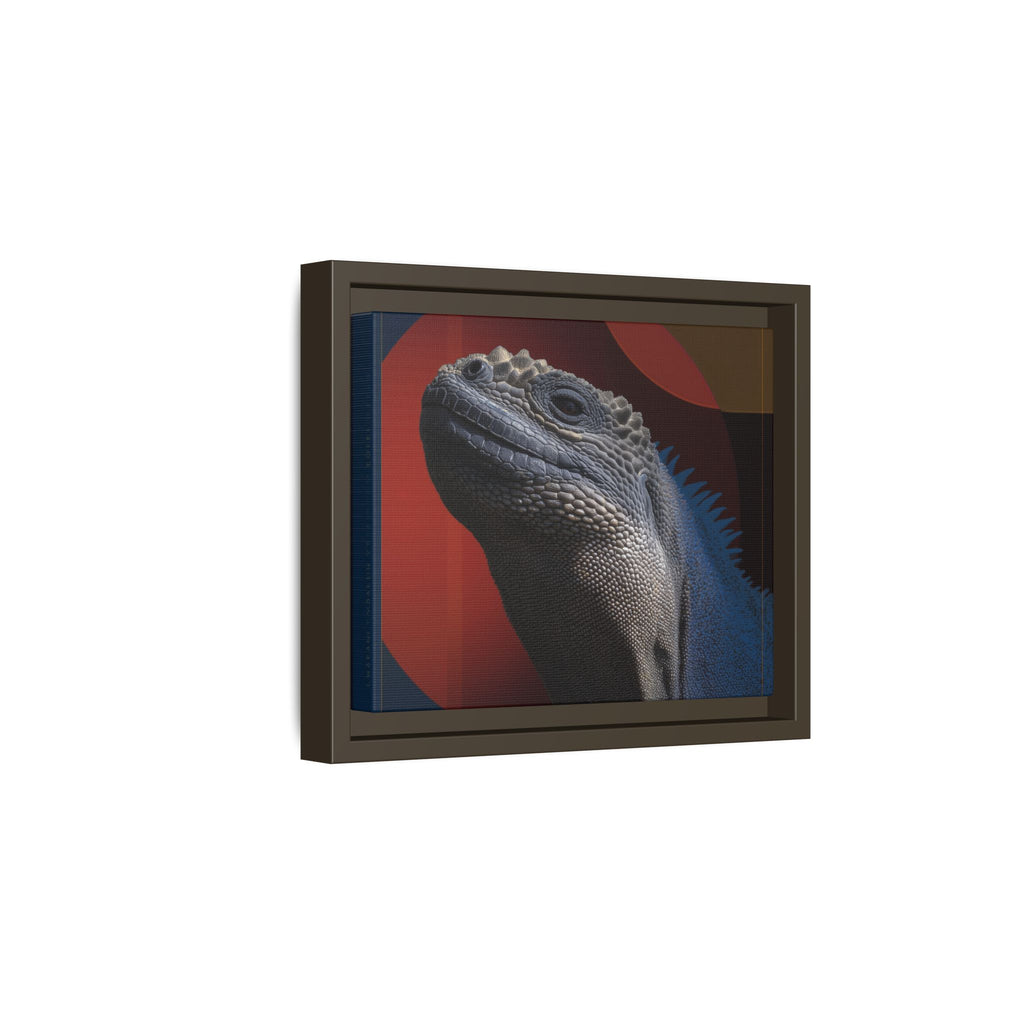 Scales of Antiquity: Prehistoric Reptilian Portrait, Abstract Geometric Composition   |    Custom Orders Available