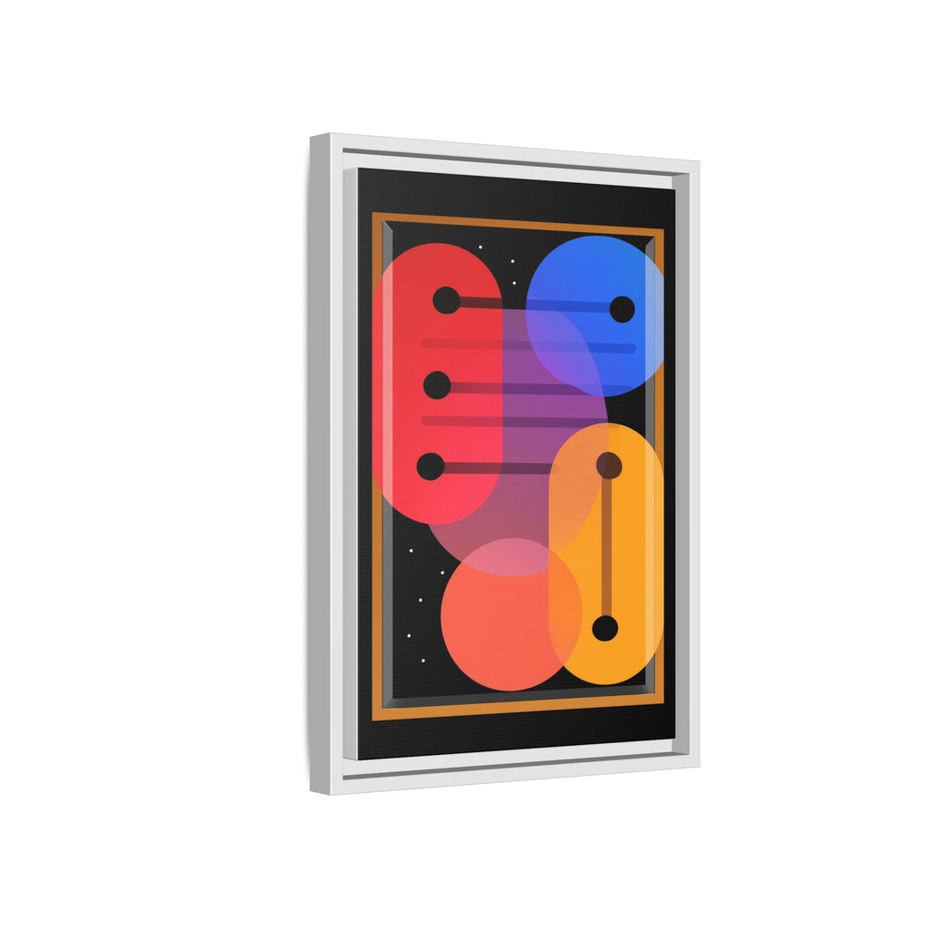 Celestial Geometry: Organic Shapes in Motion, Digital Abstract Composition, Vibrant Color Intersections   |   Custom Orders Accepted