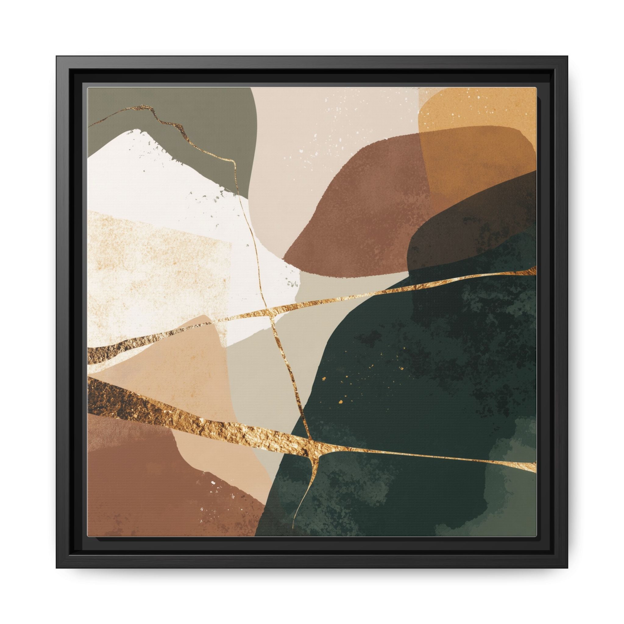 Geological Whispers: Organic Abstractions, Metallic Landscapes, Contemporary Minimalist Design   |   Custom Orders Accepted