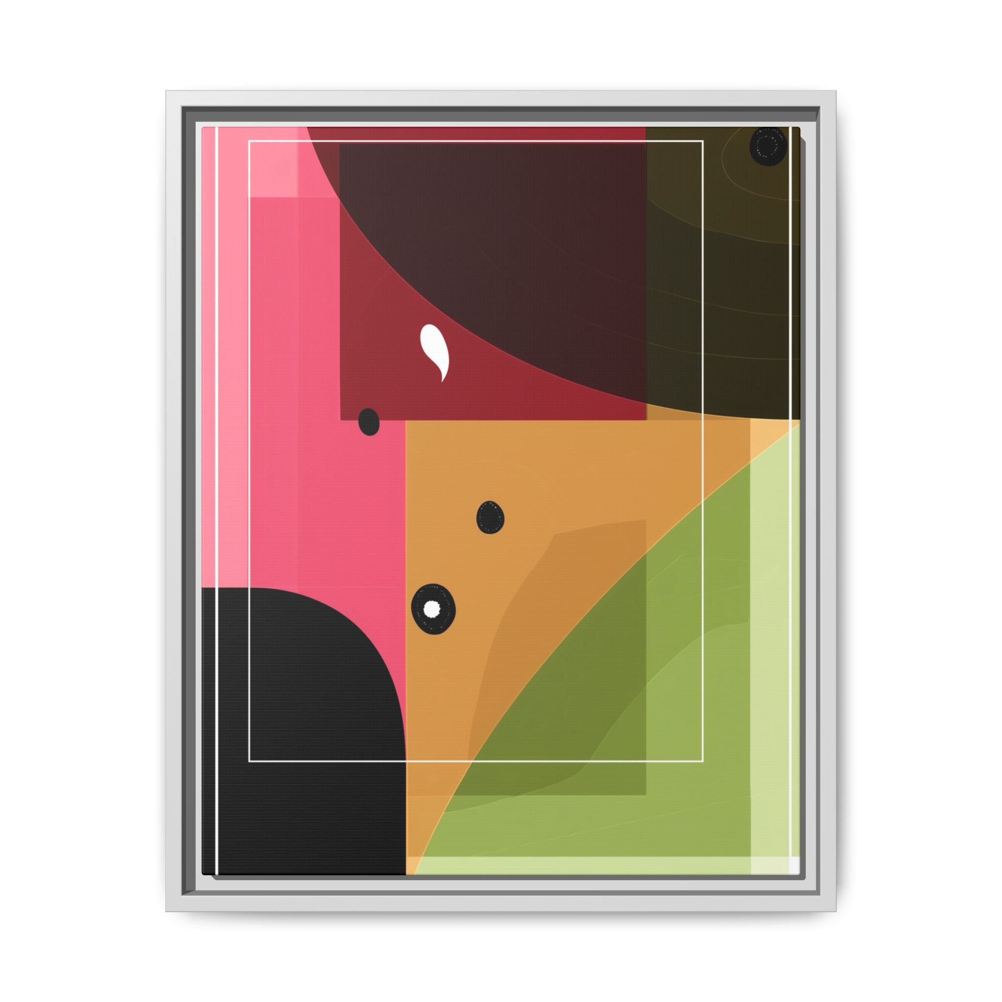 Geometric Convergence: Abstract Modernist Composition, Constructivist Color Blocking, Layered Geometric Design   |   Custom Orders Accepted