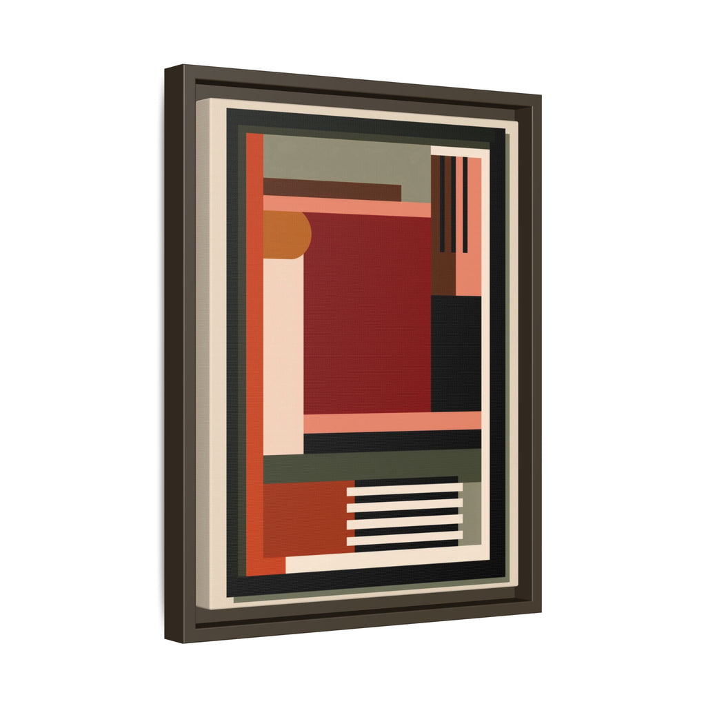 Architectural Geometries: Modern Abstract Composition, Bauhaus-Inspired Design, Geometric Color Blocking   |   Custom Orders Accepted