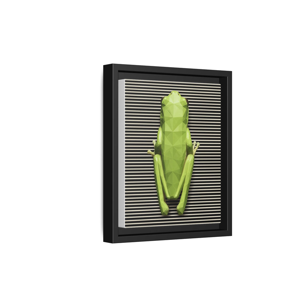 Geometric Frog: Low-Poly Digital Wildlife, Minimalist Angular Design   |    Custom Orders Available