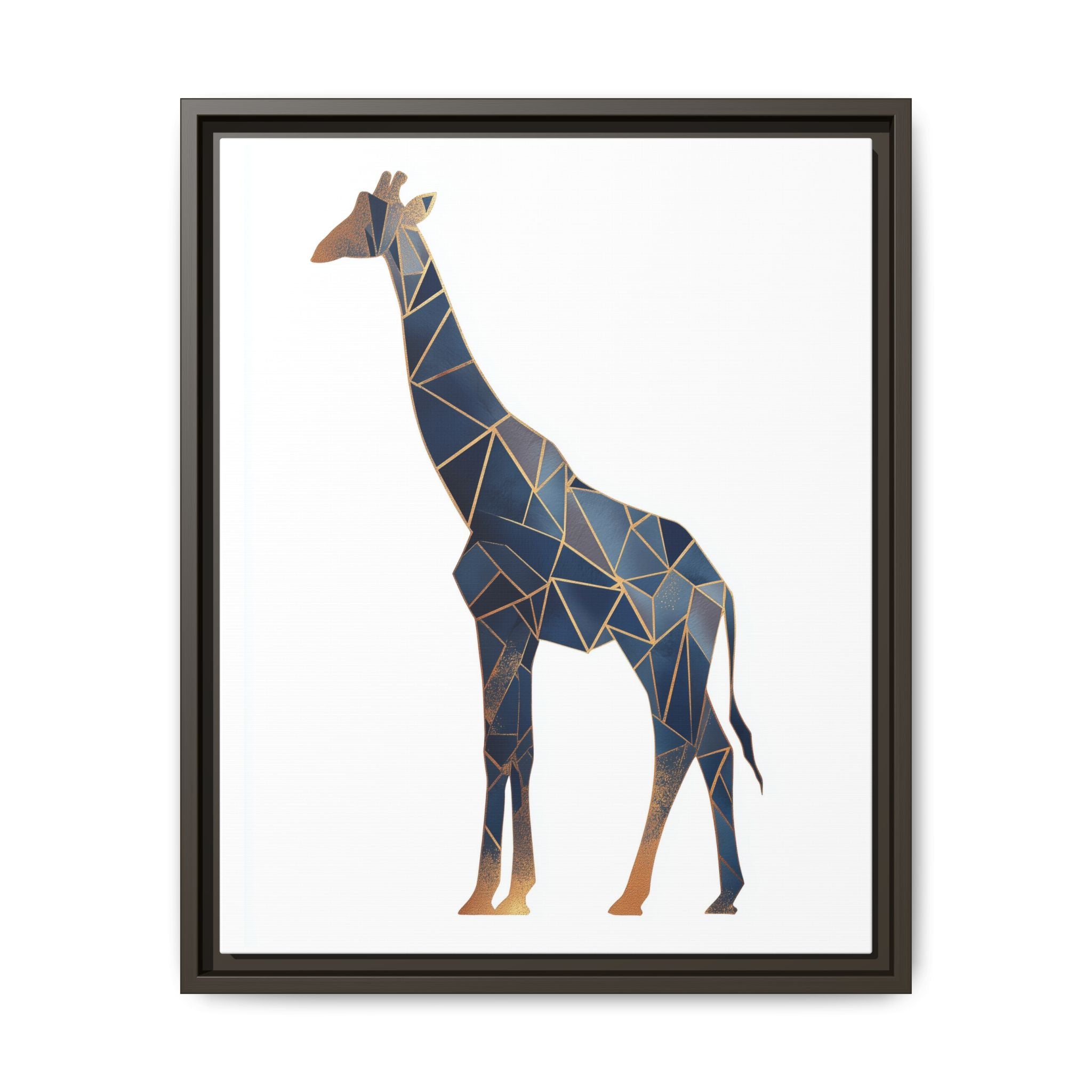 Geometric Giraffe: Modern Wildlife Art, Angular Minimalist Design   |  Personalized & Custom Orders Available