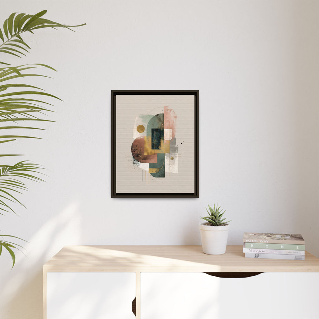 Organic Geometries: Fragmented Forms, Digital Abstract Composition, Layered Minimalist Art   |   Custom Orders Accepted