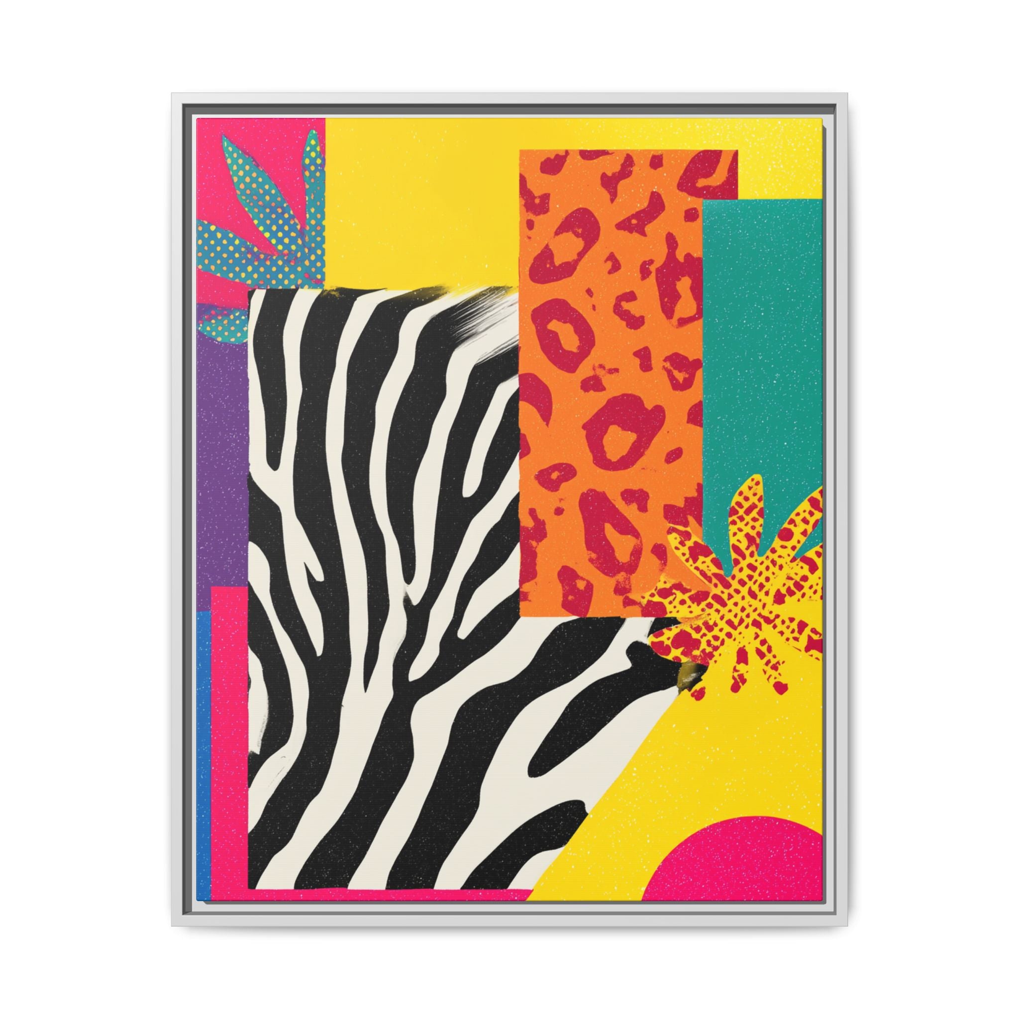 Vibrant Framed Art Print, Colorful Wall Decor, Modern Home Art, Statement Piece for Living Room, Unique Gift, Boho Decor