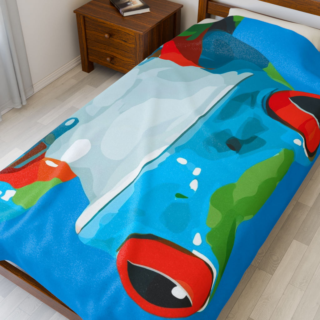 Amphibian Geometry: Vibrant Red-Eyed Tree Frog, Geometric Digital Illustration   |    Custom Orders Available