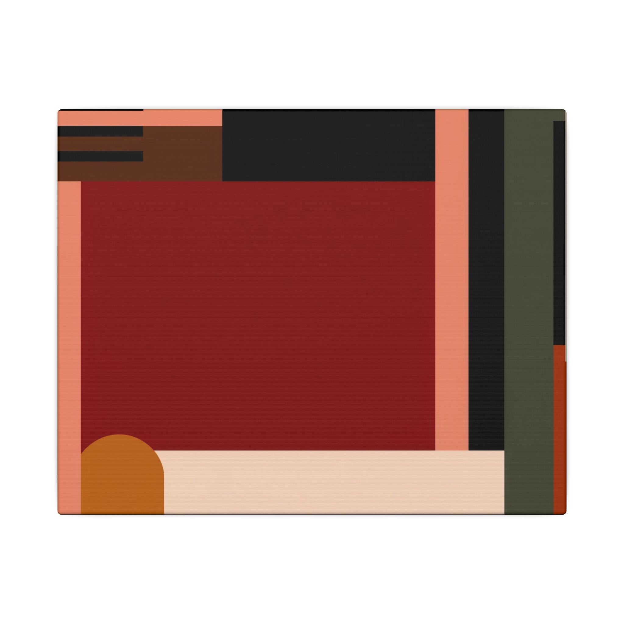 Geometric Harmony: Abstract Constructivist Design, Modern Color Palette, Minimalist Architectural Composition   |   Custom Orders Accepted