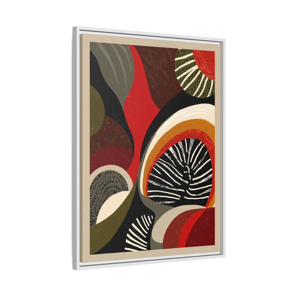 Geometric Rhythm: Abstract Composition, Mid-Century Modern Art, Radial Design Inspiration   |   Custom Orders Accepted