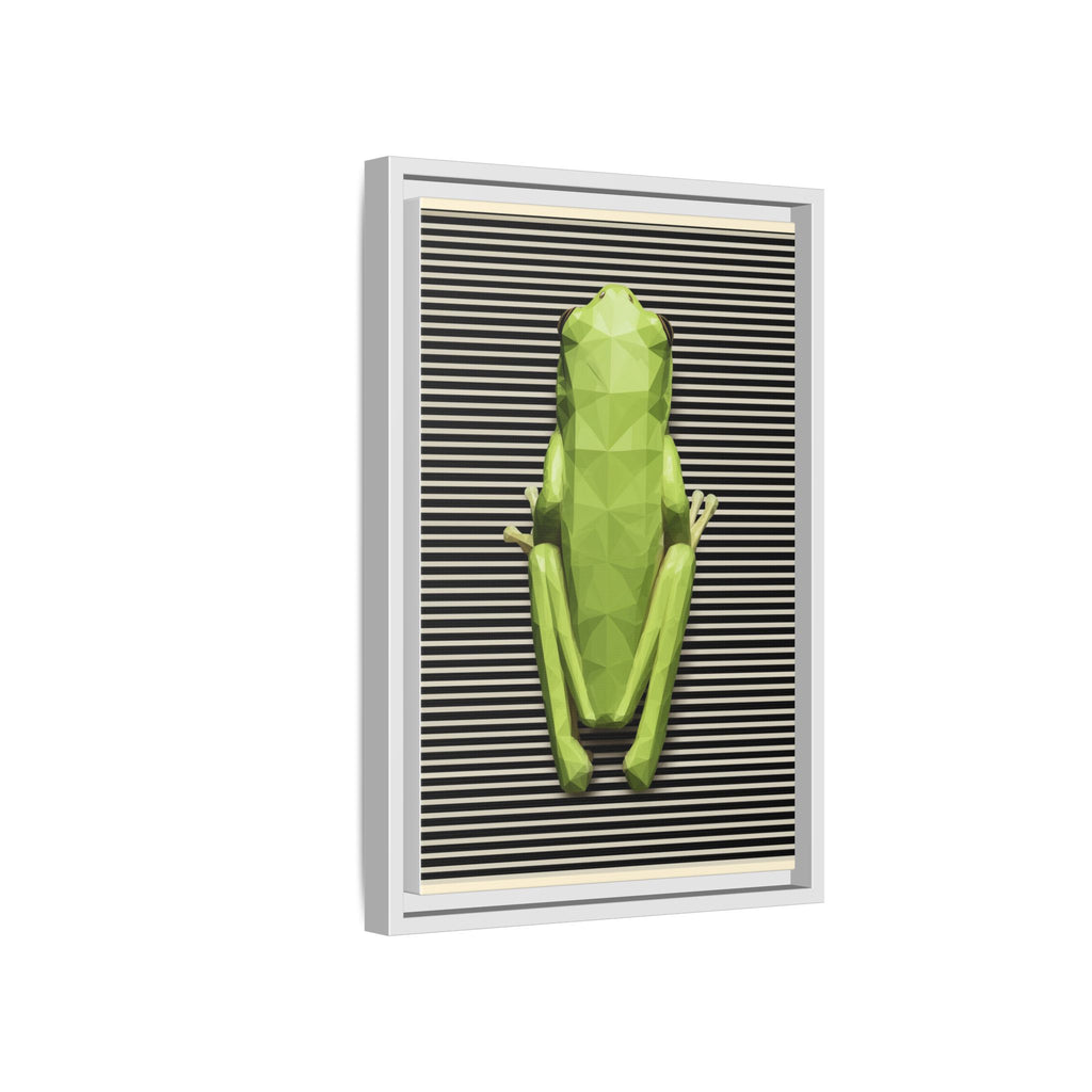 Geometric Amphibian: Low-Poly Frog Design, Digital Art Minimalism   |  Personalized & Custom Orders Available