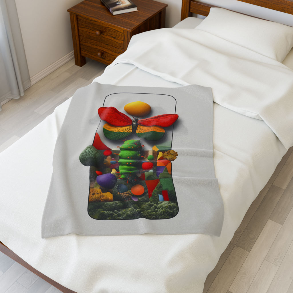 Metamorphic Mosaic: Digital Butterfly Transformation, Geometric Nature Abstraction   |    Custom Orders Available