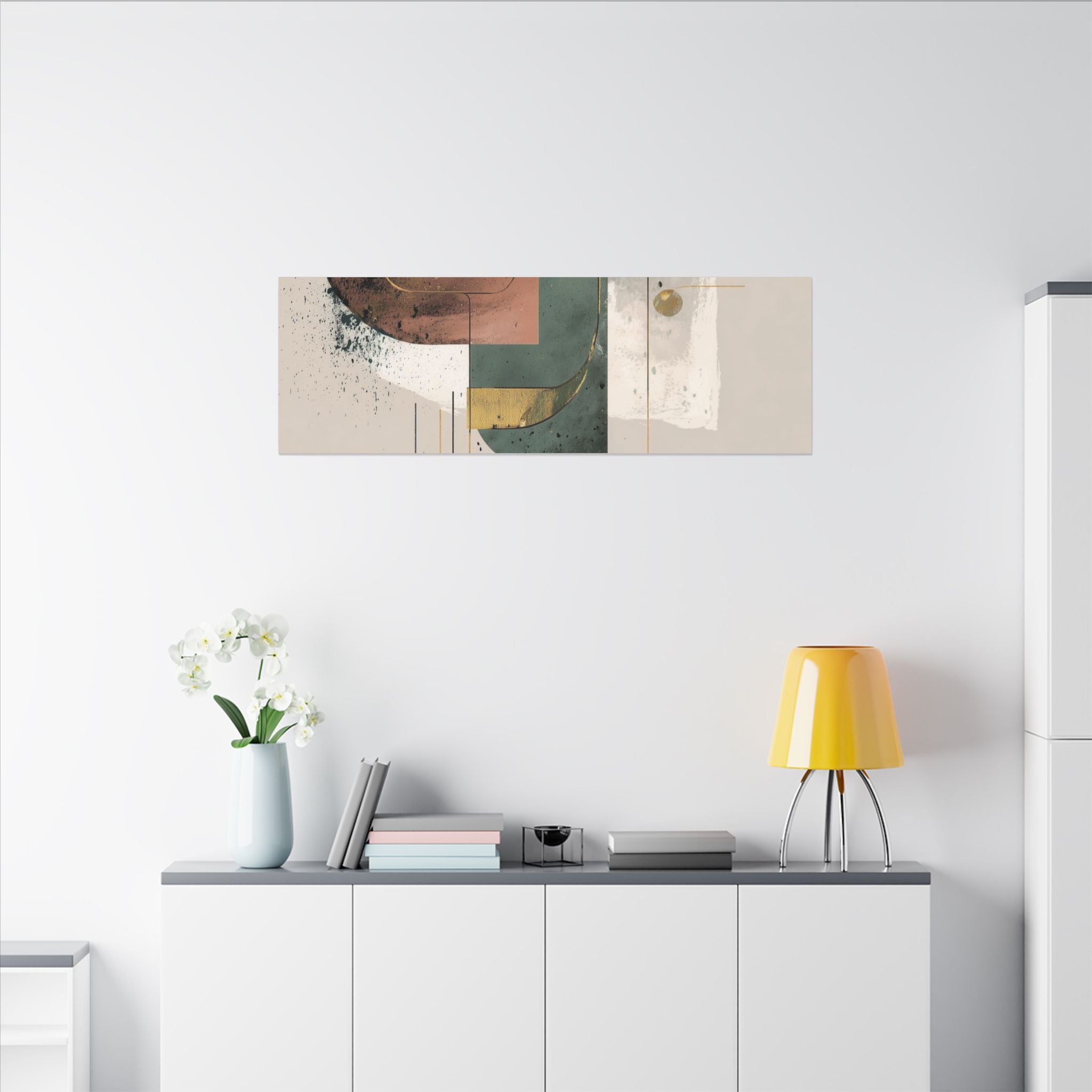 Geometric Harmony: Abstract Composition, Modernist Minimalism, Ethereal Design Layers   |   Custom Orders Accepted