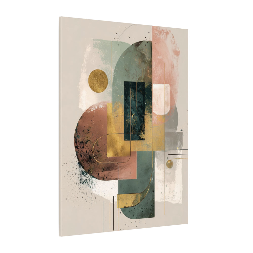 Geometric Harmony: Abstract Composition, Modernist Minimalism, Ethereal Design Layers   |   Custom Orders Accepted