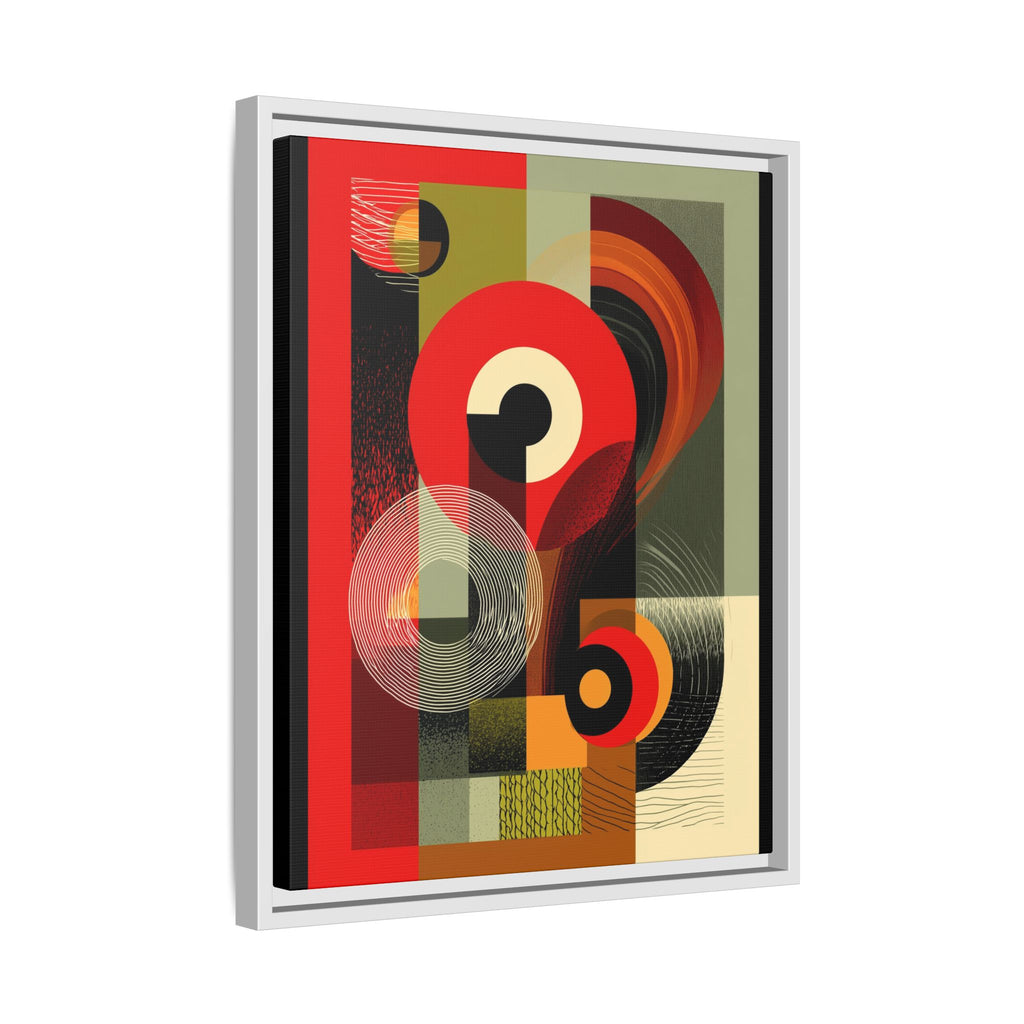 Chromatic Geometrics: Abstract Constructivist Composition, Modernist Color Blocking, Layered Circular Forms   |   Custom Orders Accepted