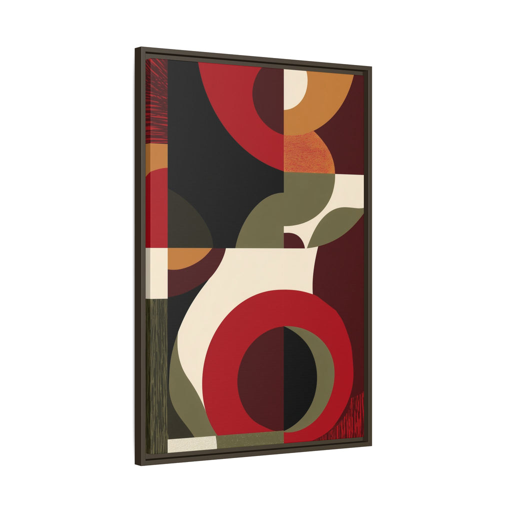 Geometric Intersections: Mid-Century Modern Design, Abstract Architectural Composition, Rhythmic Curved Forms   |   Custom Orders Accepted