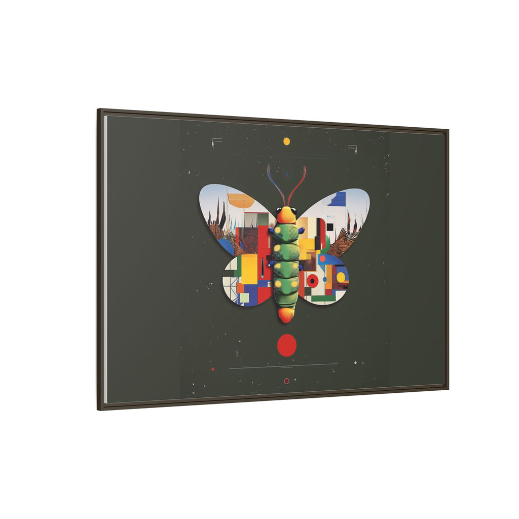 Geometric Butterfly: Bauhaus Digital Mosaic, Technological Nature Composition   |    Custom Orders Available