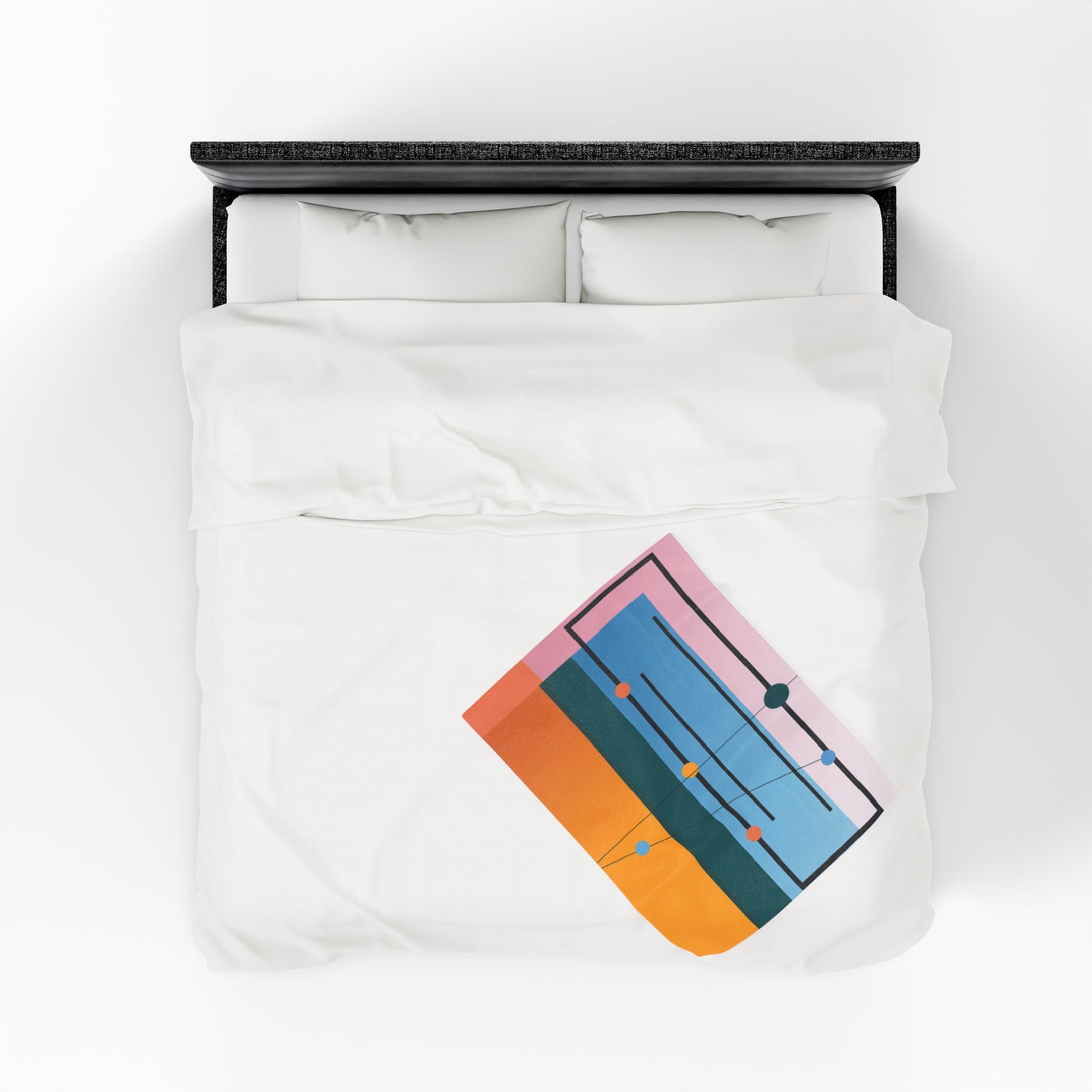 Constructivist Harmony: Geometric Color Fields, Modern Abstract Design   |    Custom Orders Available