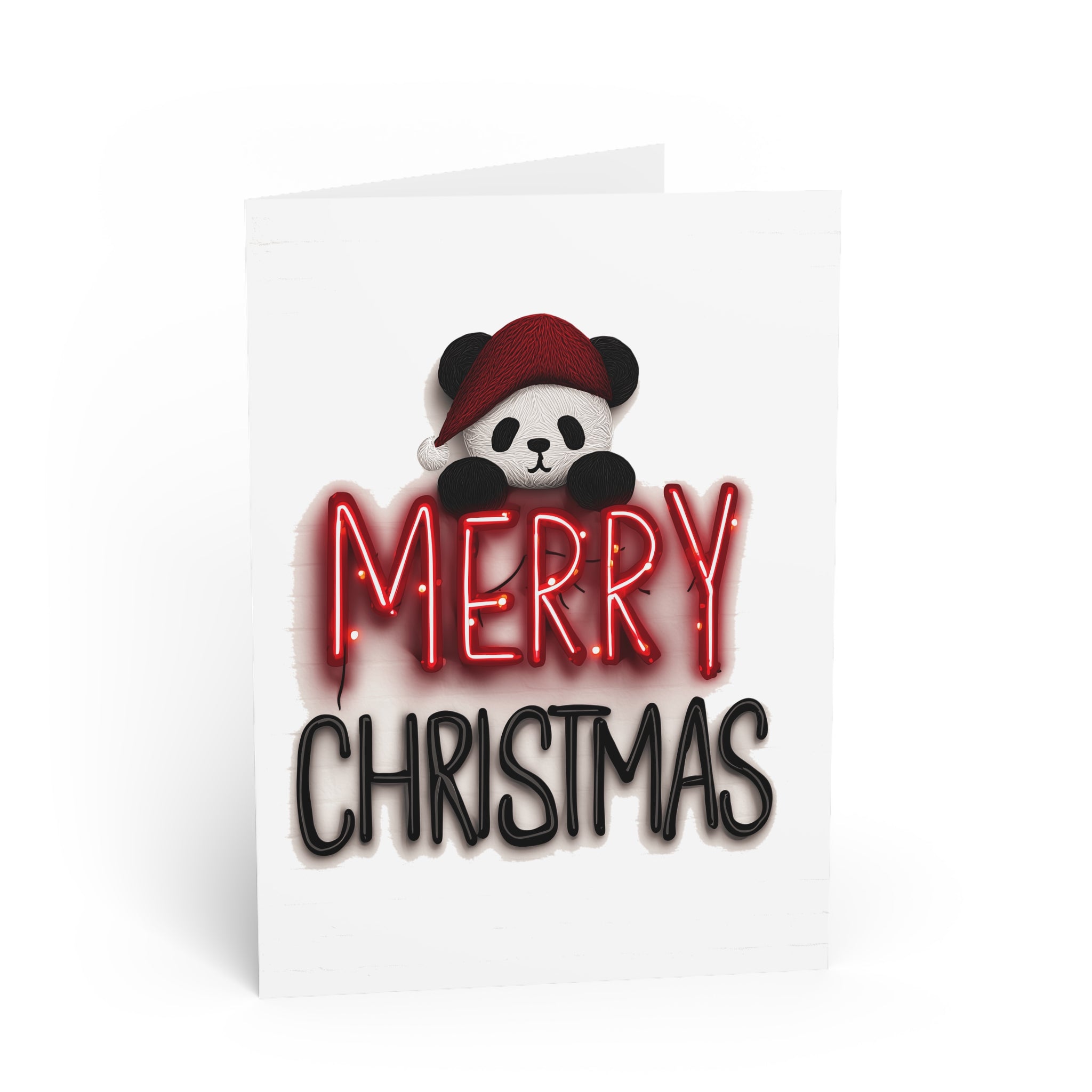 Holiday Cheer Digital Sketch: Festive Bear Illustration, Modern Christmas Graphic, Whimsical Seasonal Design | Custom Orders Accepted