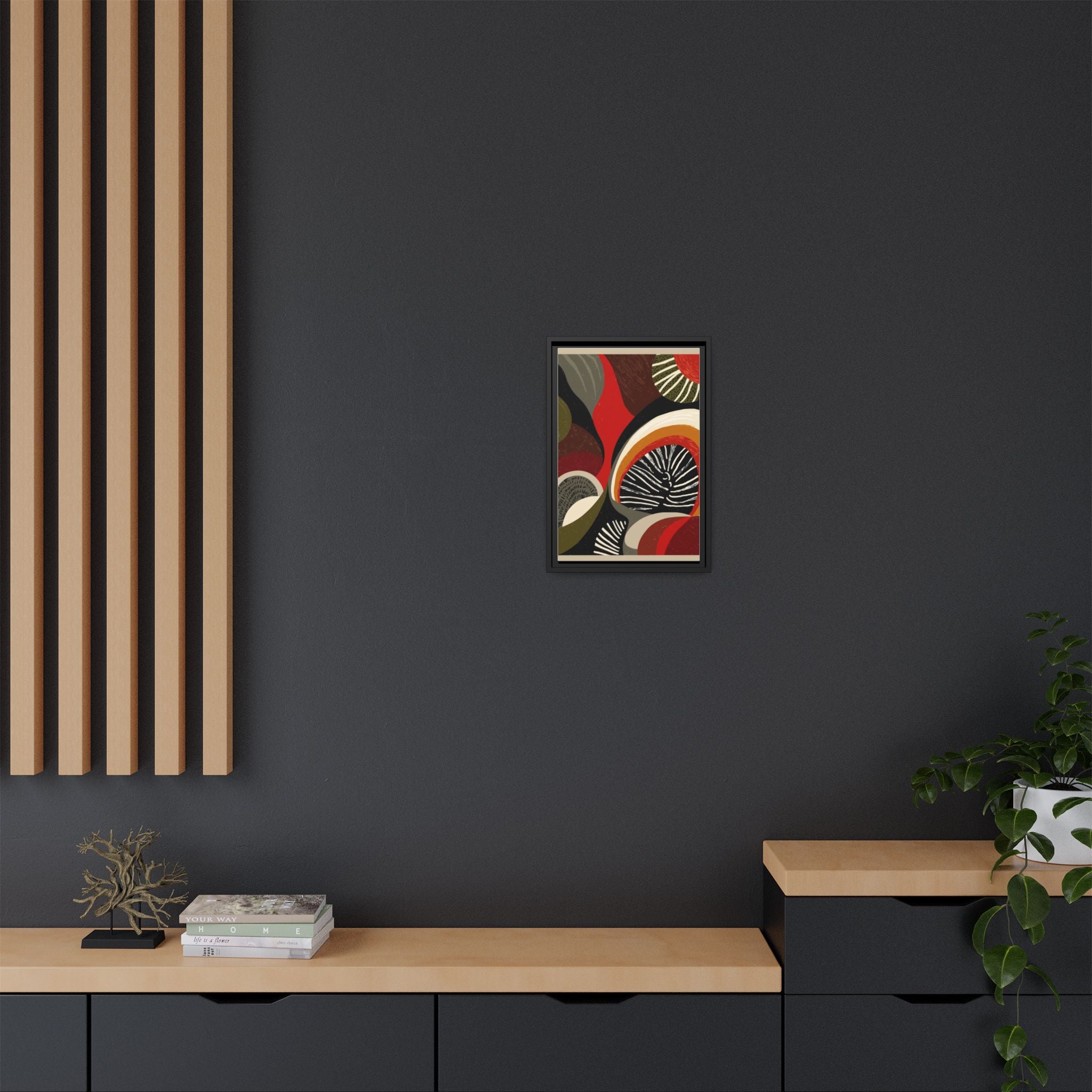 Geometric Rhythm: Abstract Composition, Mid-Century Modern Art, Radial Design Inspiration   |   Custom Orders Accepted