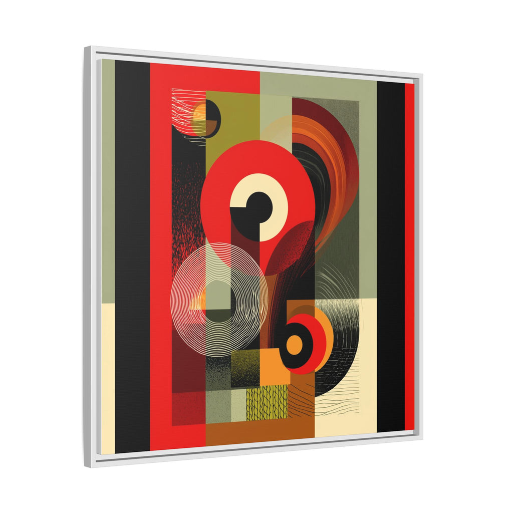 Chromatic Geometrics: Abstract Constructivist Composition, Modernist Color Blocking, Layered Circular Forms   |   Custom Orders Accepted