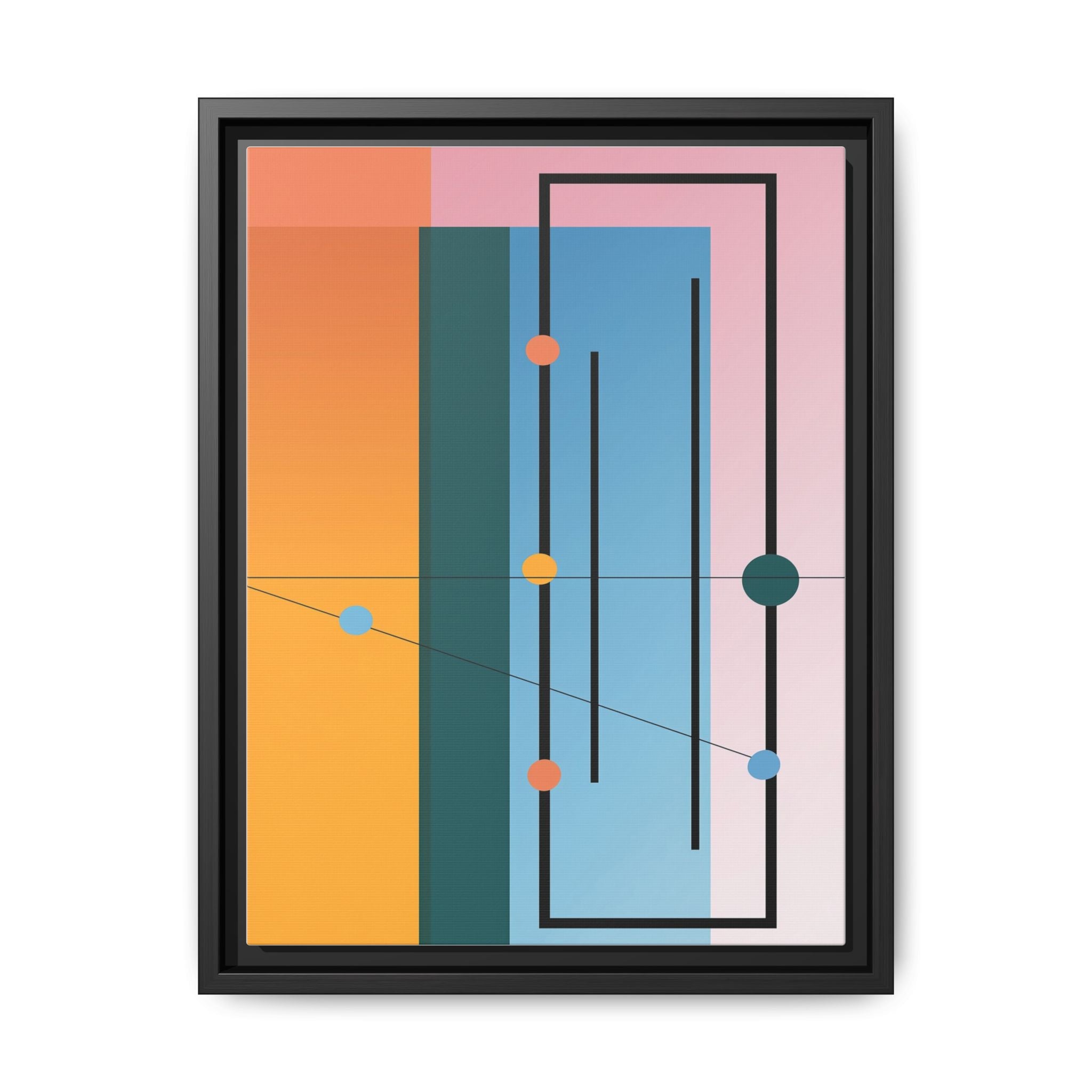 Geometric Harmony: Constructivist Color Planes, Modernist Composition, Abstract Spatial Rhythm   |   Custom Orders Accepted