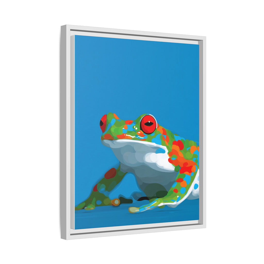 Mosaic Frog: Geometric Wildlife Art, Colorful Amphibian Print   |    Custom Orders Available