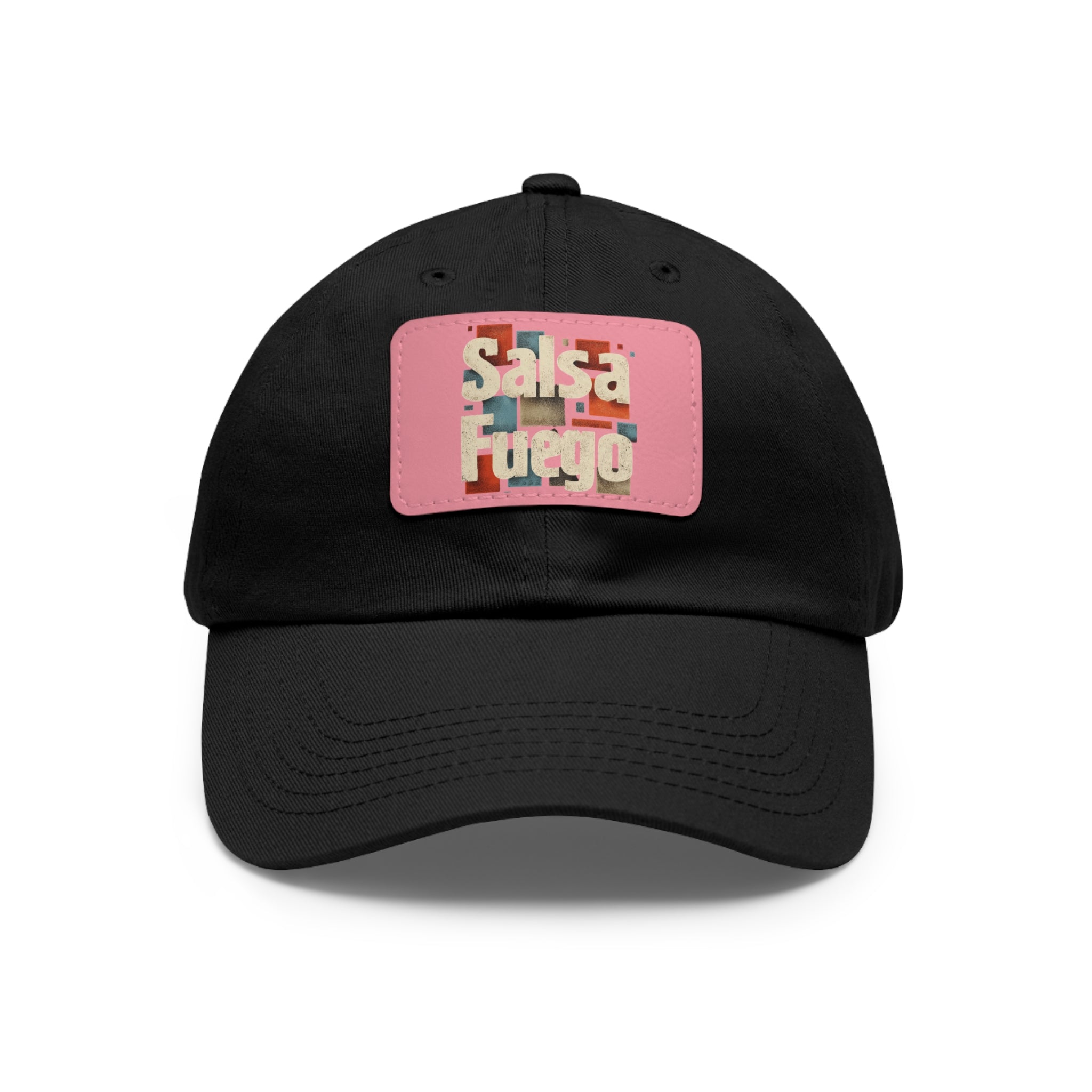 Salsa Fuego Geometric Dad Hat with Leather Patch (Rectangle)