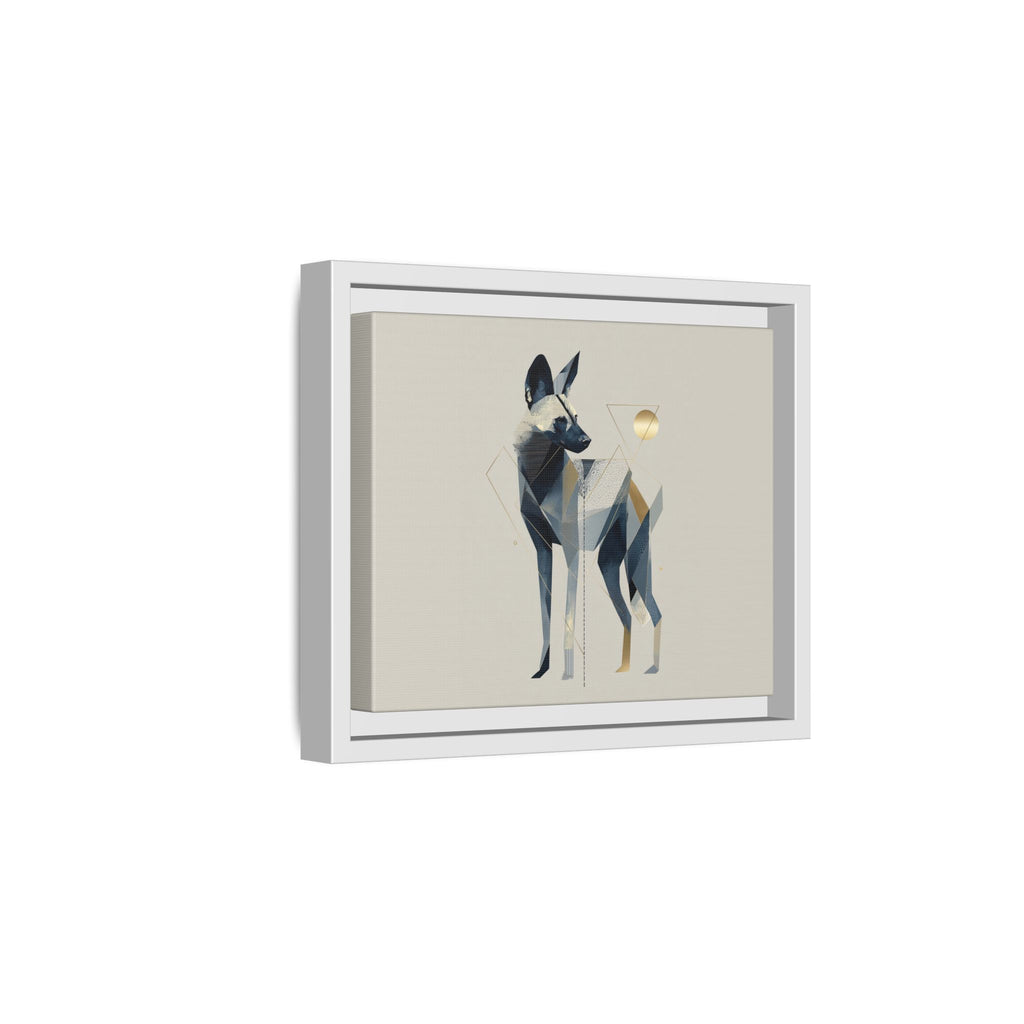 Canine Geometry: Fragmented African Wild Dog Portrait, Modern Graphic Design Study   |  Personalized & Custom Orders Available