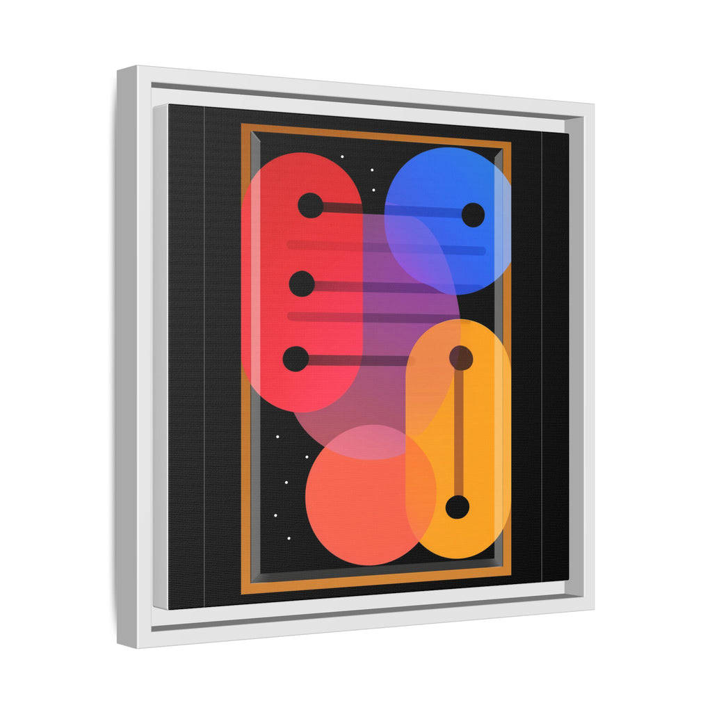 Celestial Geometry: Organic Shapes in Motion, Digital Abstract Composition, Vibrant Color Intersections   |   Custom Orders Accepted