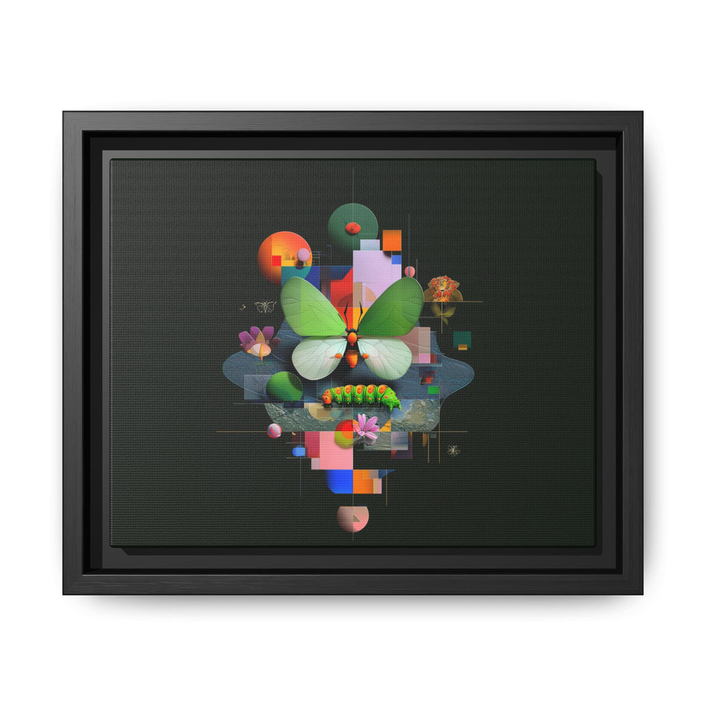 Geometric Metamorphosis: Abstract Nature Composition, Digital Cubist Butterfly Art   |    Custom Orders Available