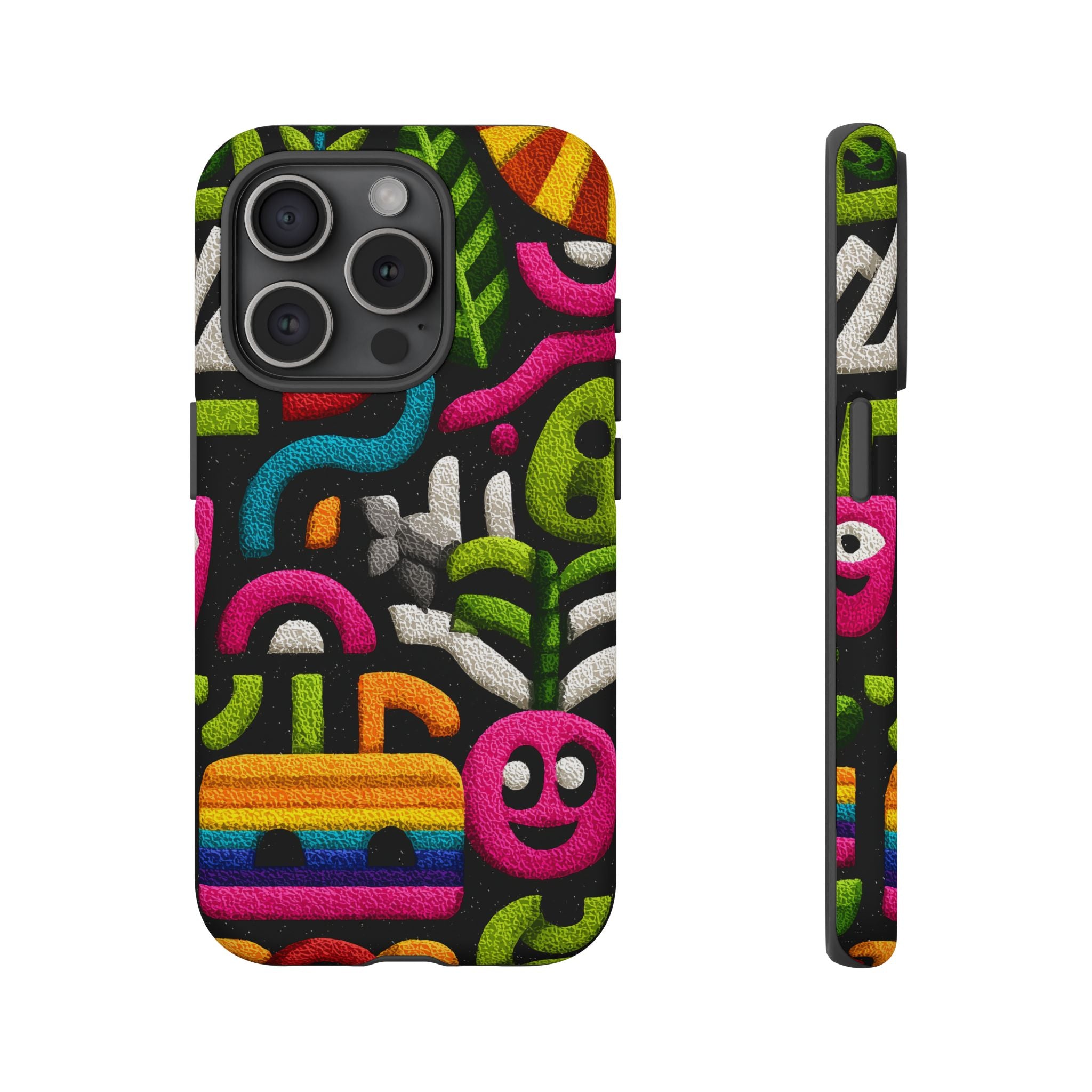 Vibrant Phone Case - Tough Cases | Funky, Colorful, Unique Design for Personalization, Gift, Accessory, Protection, Trendy Style