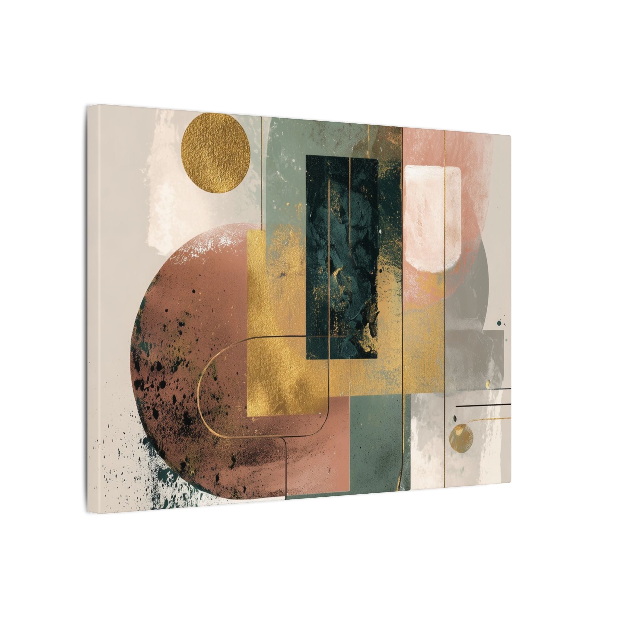 Geometric Harmony: Abstract Composition, Modernist Minimalism, Ethereal Design Layers   |   Custom Orders Accepted