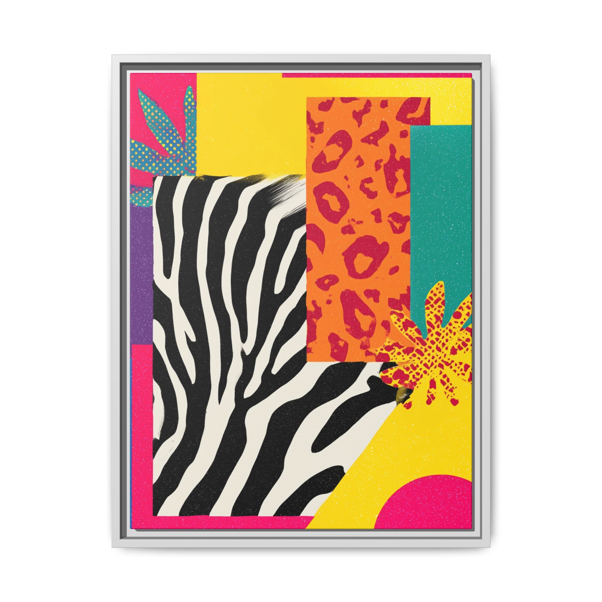 Vibrant Framed Art Print, Colorful Wall Decor, Modern Home Art, Statement Piece for Living Room, Unique Gift, Boho Decor