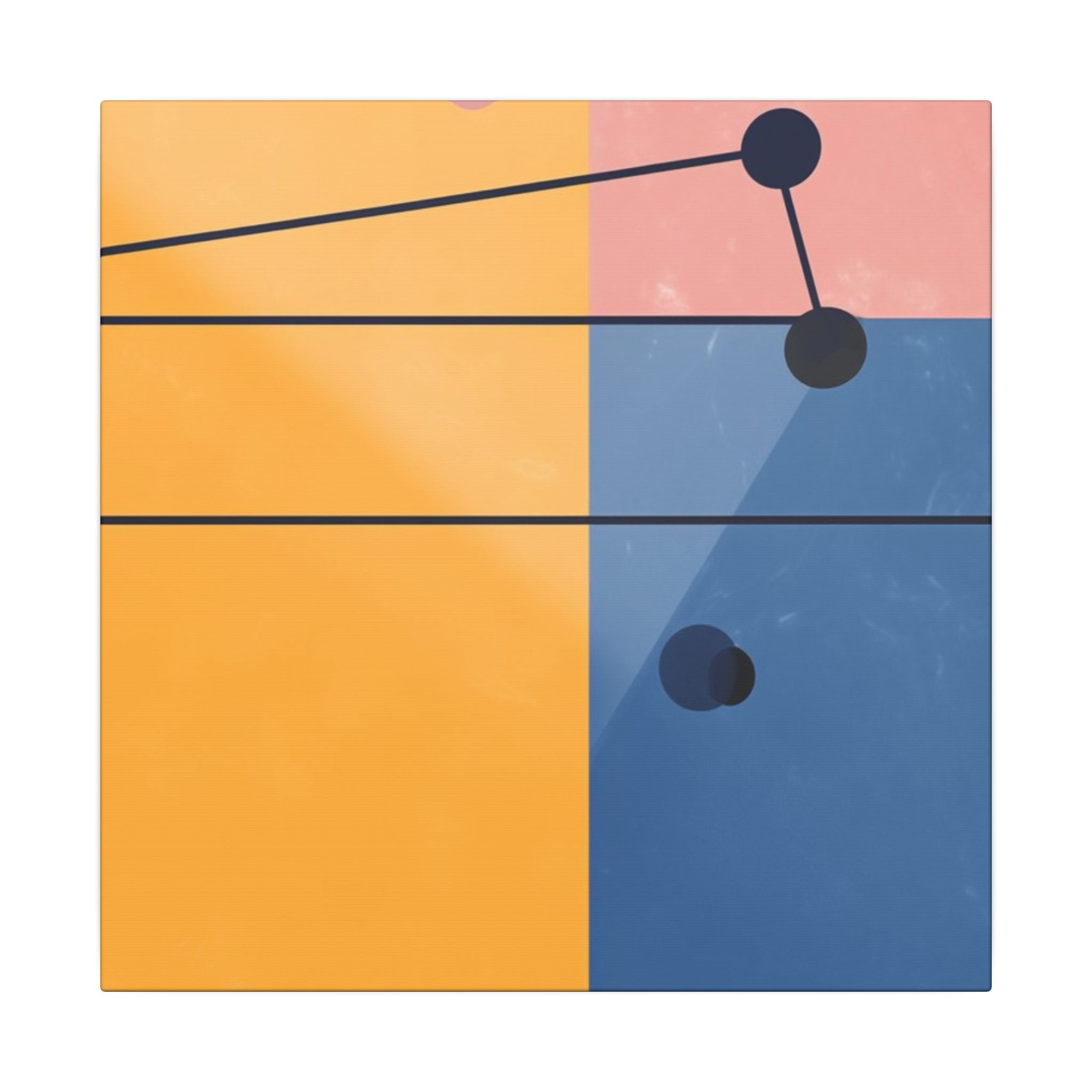 Geometric Harmony: Minimalist Color Blocks, Digital Abstract Design, Structural Contemporary Art   |   Custom Orders Accepted