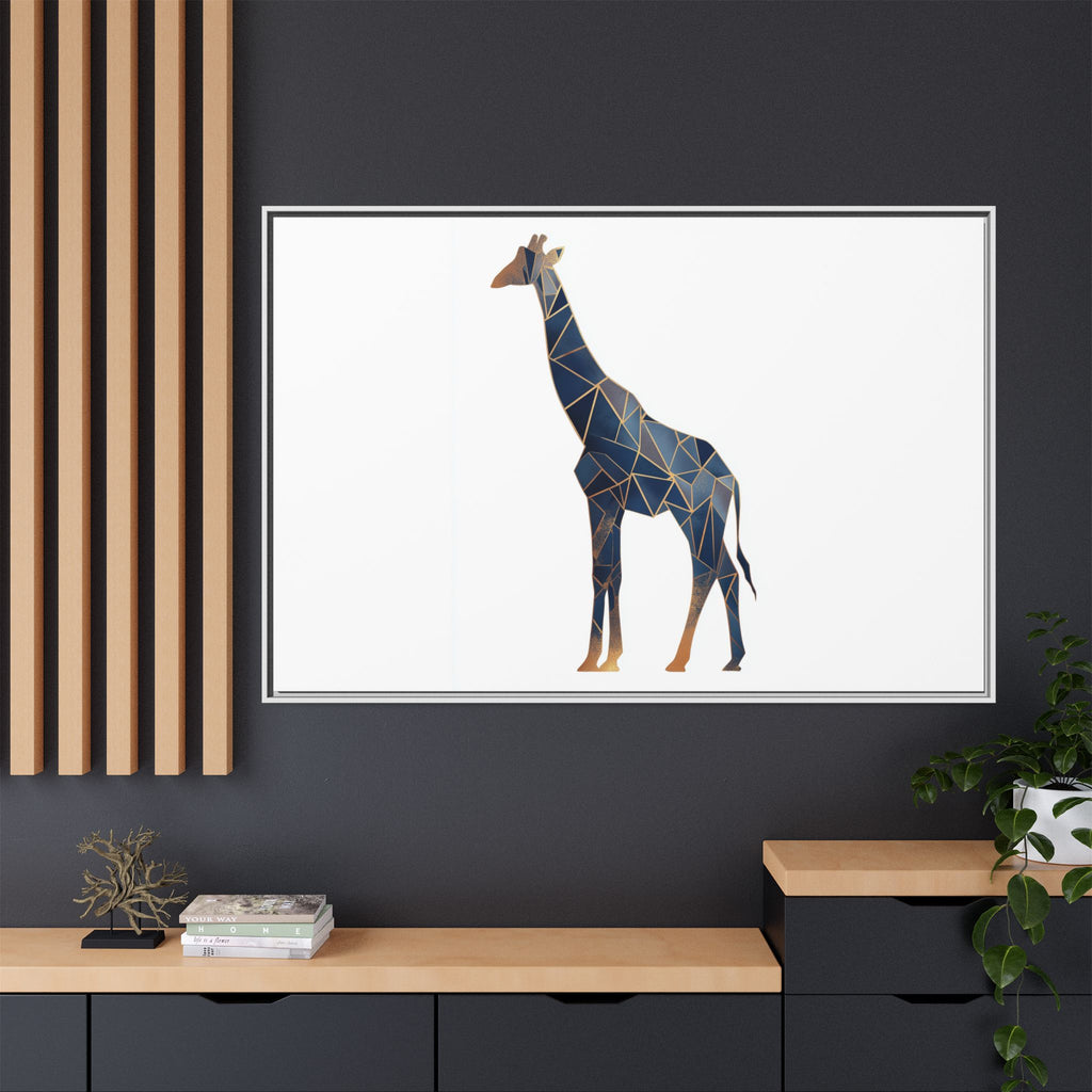 Geometric Giraffe: Modern Wildlife Art, Angular Minimalist Design   |  Personalized & Custom Orders Available