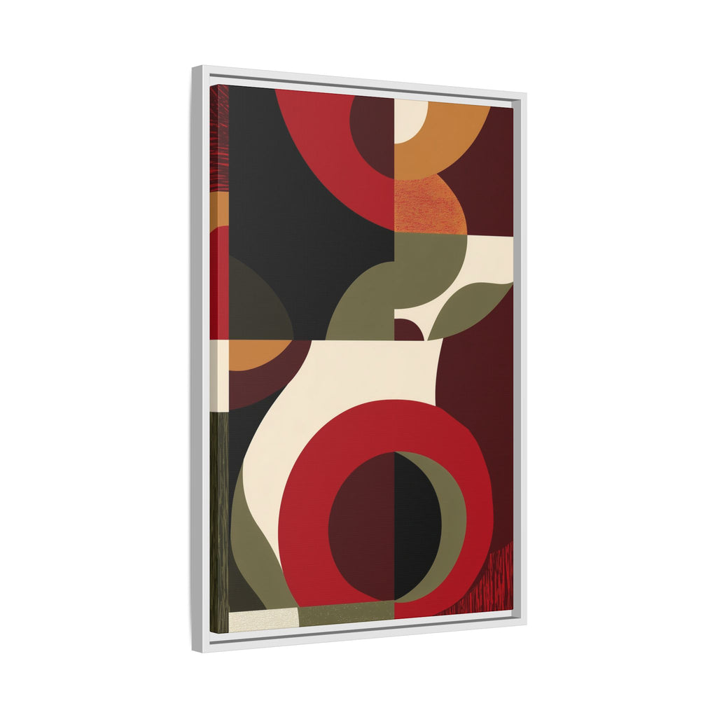 Geometric Intersections: Mid-Century Modern Design, Abstract Architectural Composition, Rhythmic Curved Forms   |   Custom Orders Accepted