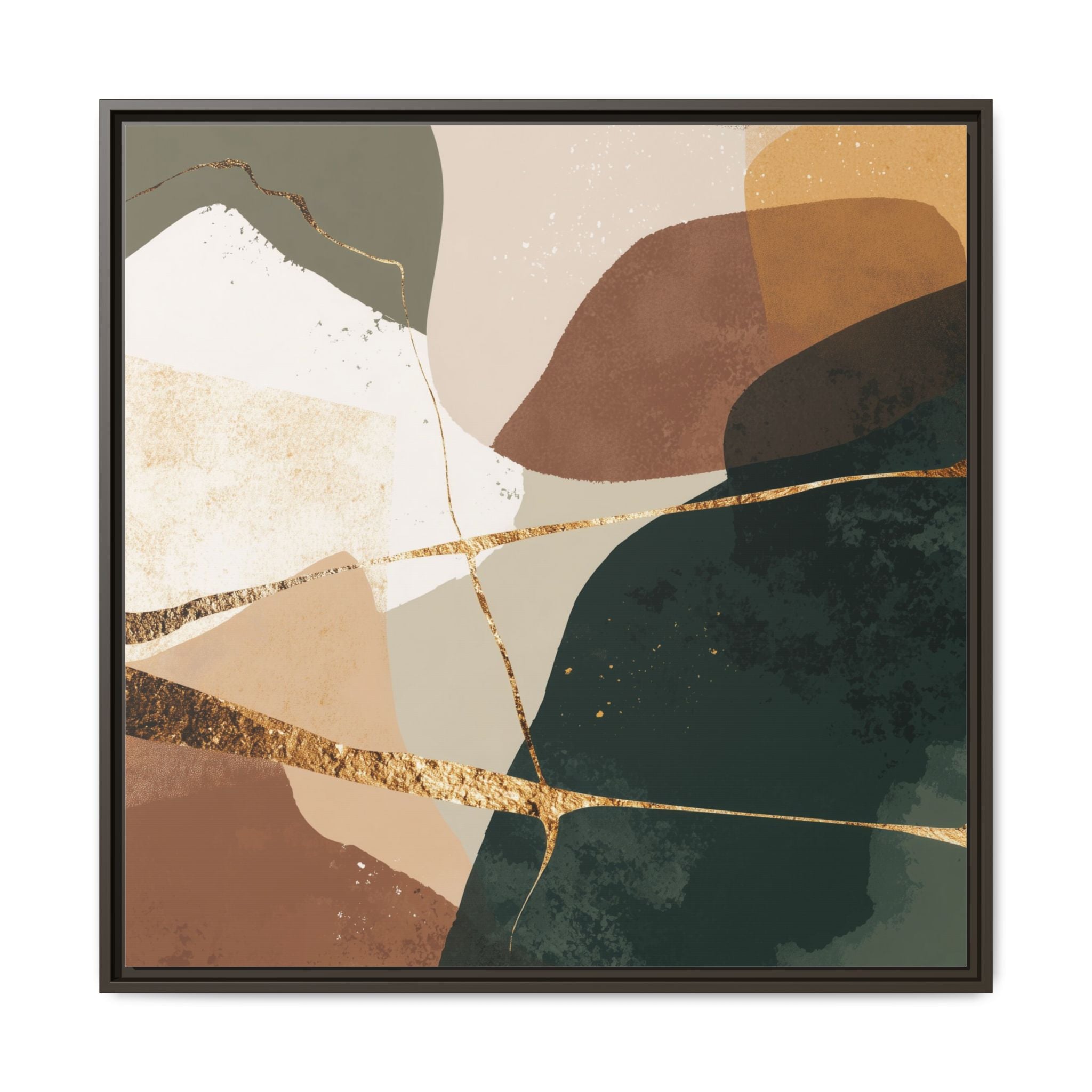 Geological Whispers: Organic Abstractions, Metallic Landscapes, Contemporary Minimalist Design   |   Custom Orders Accepted
