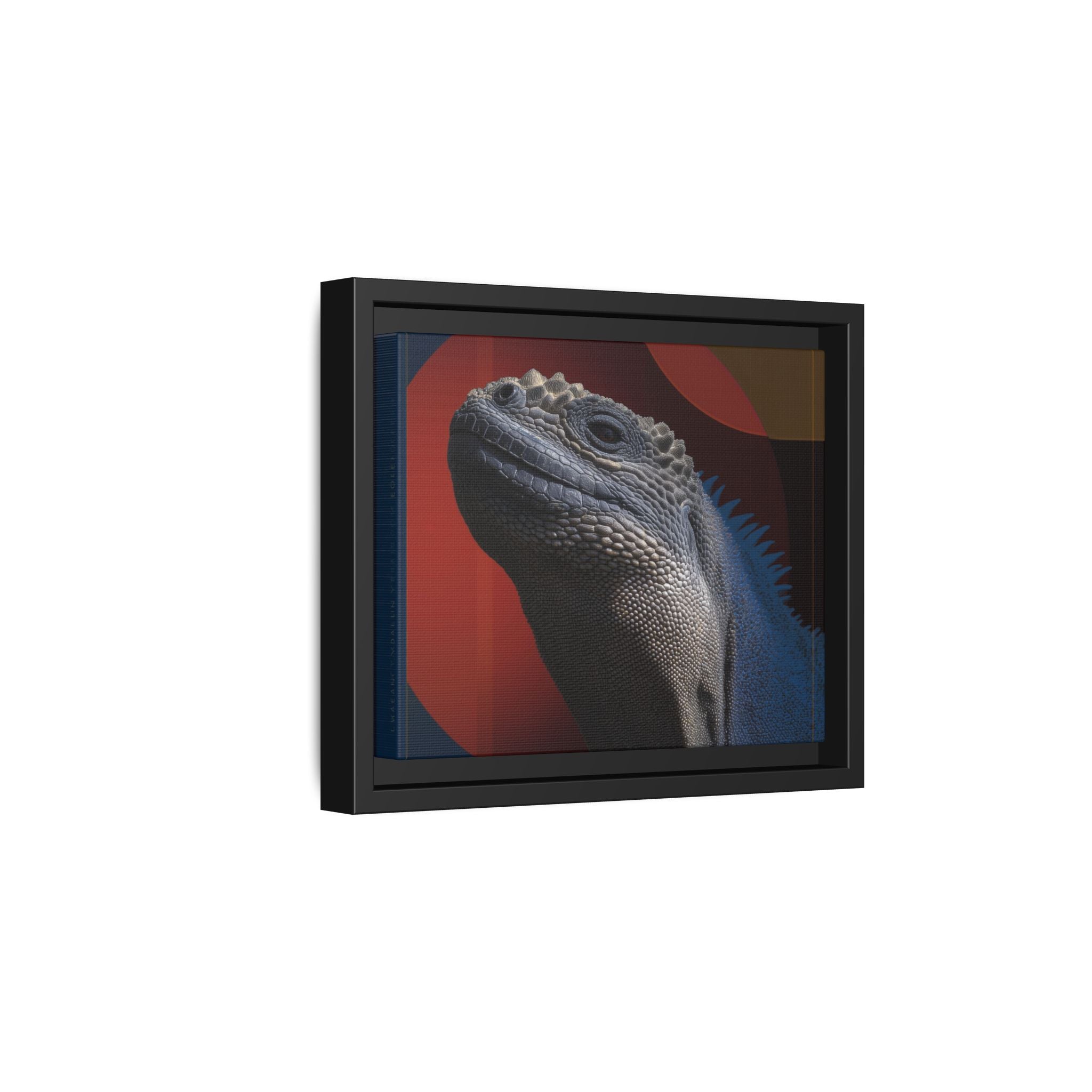 Scales of Antiquity: Prehistoric Reptilian Portrait, Abstract Geometric Composition   |    Custom Orders Available