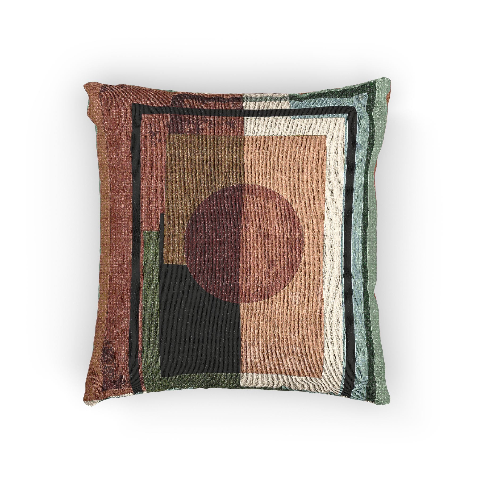 Geometric Convergence: Mid-Century Modern Abstract, Bauhaus-Inspired Composition   |    Custom Orders Available